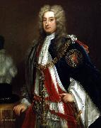 Sir Godfrey Kneller Portrait of Charles Townshend oil painting artist